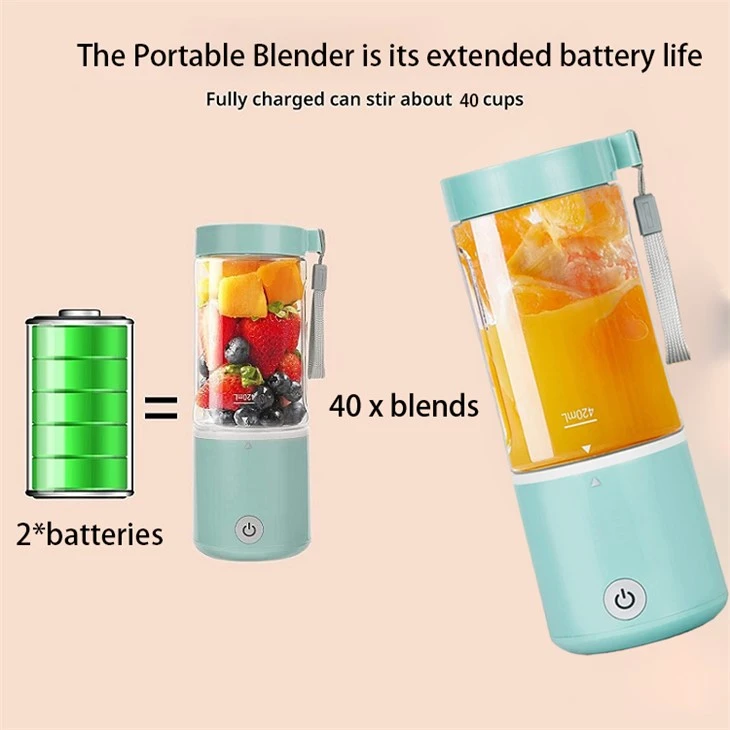 long-lasting performance portable blender